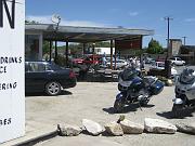 Resting at the Cafe in Leakey
